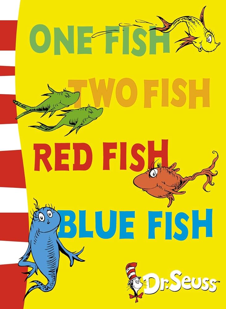 Amazon.com: One Fish@ Two Fish@ Red Fish@ Blue Fish: 9780007158560