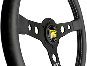 MOMO Motorsport Prototipo Heritage Steering Wheel Black Leather