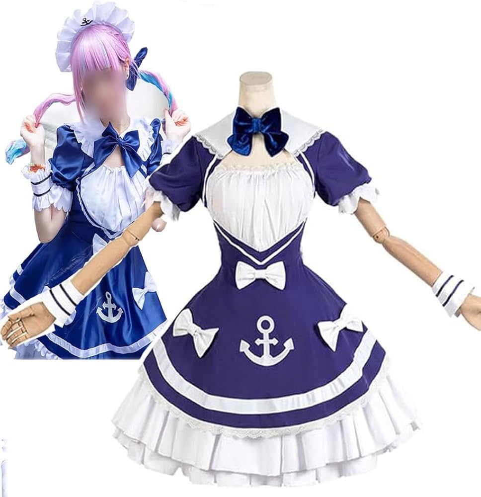 Amazon.co.jp: [楽コス] 湊あくあ コスプレ 衣装 みなとあくあ
