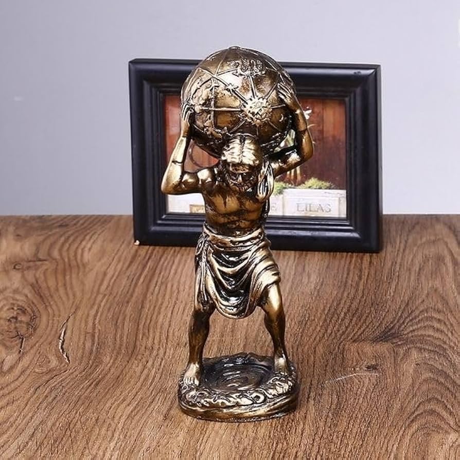 Amazon.co.jp: MOMOAO ギリシャア アトラス ギリシャの巨人 空の持ち主