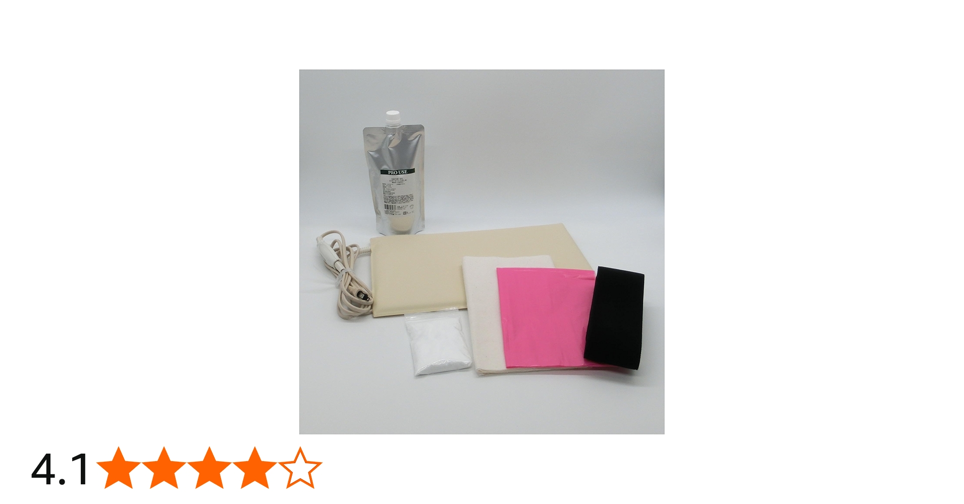 Amazon.co.jp: おなか本舗 ひまし油湿布セット ヒマシ油温熱アンポ付