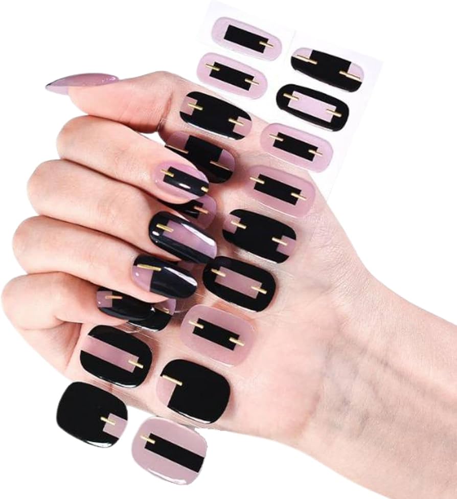 Amazon | COLORBIRD ジェルネイルシール 硬化タイプ 手用 ネイルシール