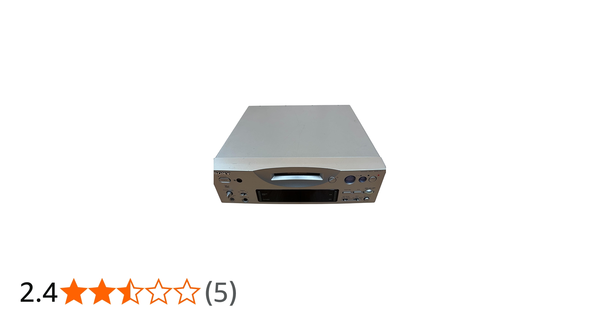 Amazon.co.jp: SONY ソニー MDS-PC1 シルバー MDレコーダー（MDデッキ