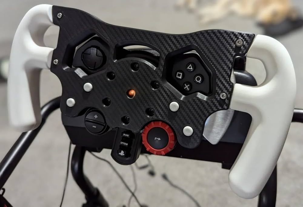 F1-Style Racing Steering Wheel Mod for Logitech G29/G920/G923