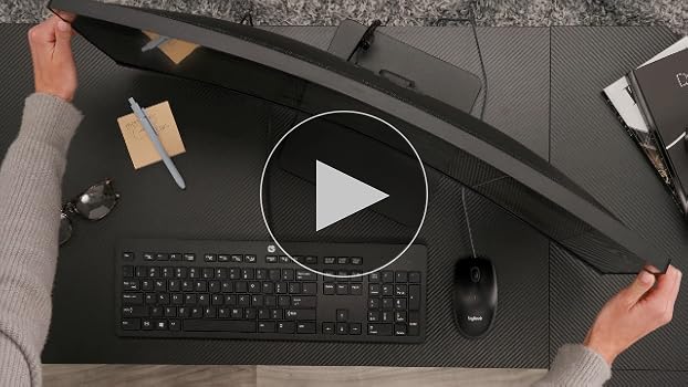 Amazon.com: LG 32MR50C-B Curved Monitor 32-Inch FHD 100Hz AMD