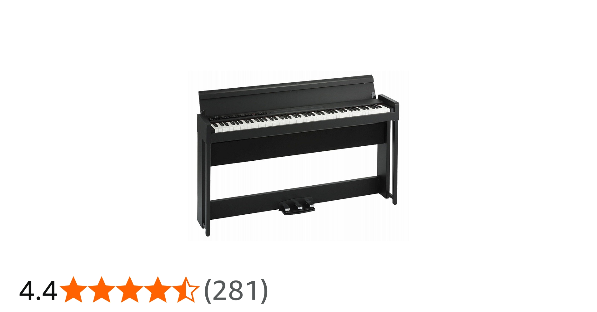 Amazon | KORG コルグ 電子ピアノ 88鍵盤 C1 Air BK ブラック 黒 日本