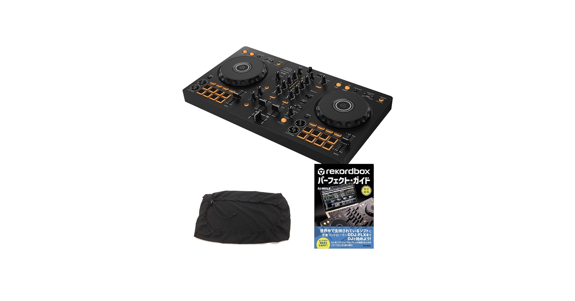 Amazon | DJコントローラー DDJ-FLX4 + 教則本 + ダストカバー セット