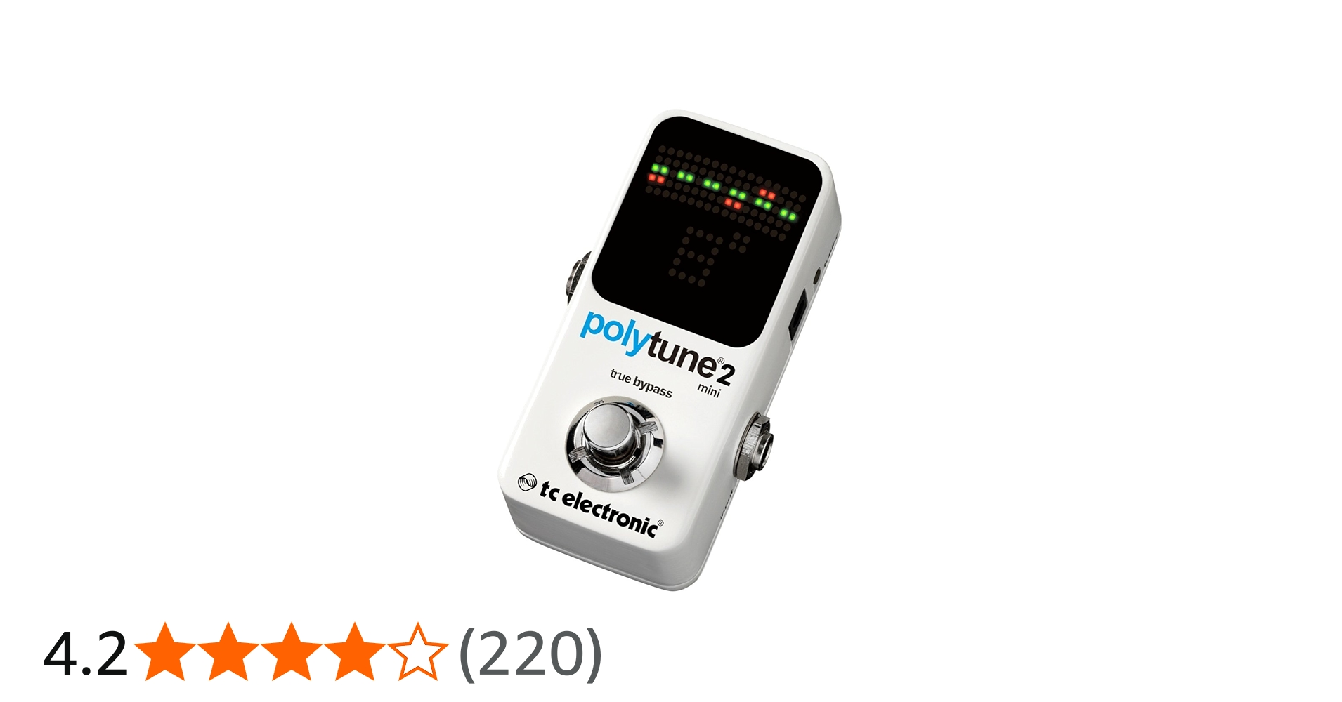 Amazon.co.jp: tc electronic ポリフォニック チューナー POLYTUNE 2