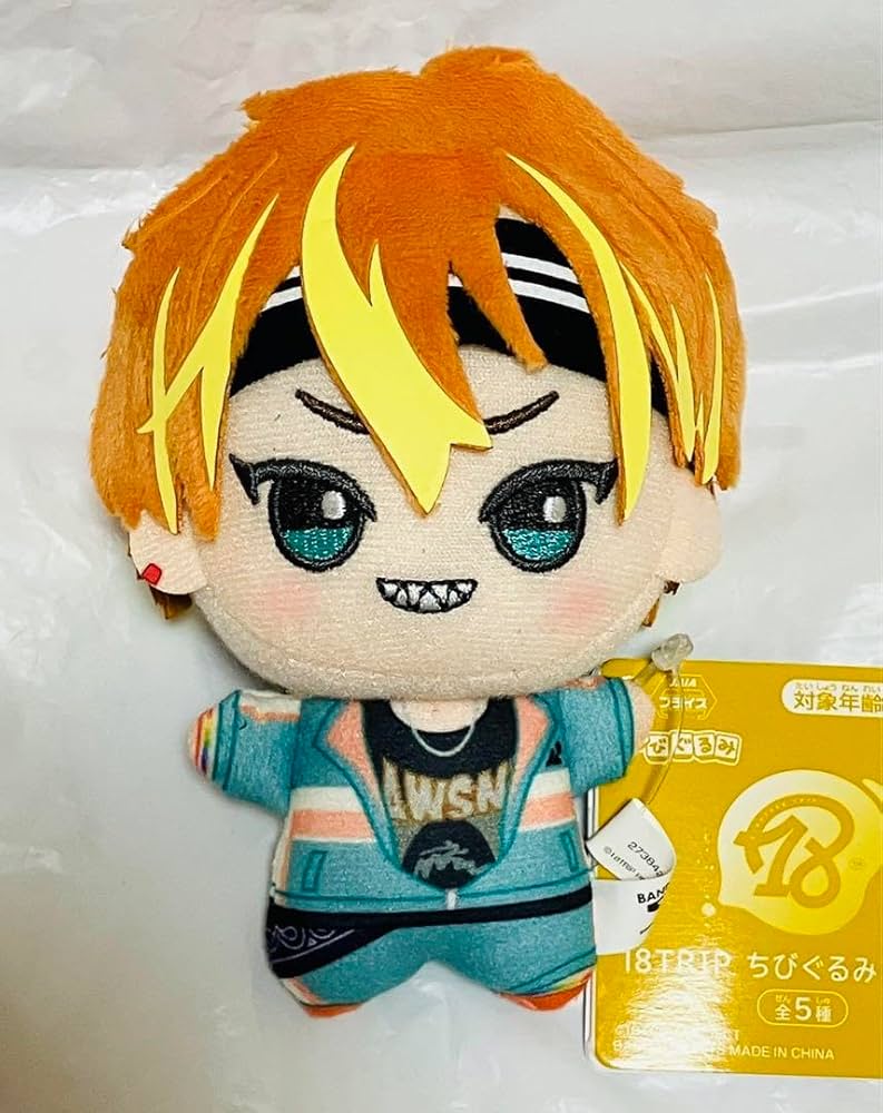 Amazon.co.jp: 18TRIP エイトリ ちびぐるみ ぬいぐるみ 五十竹あく太