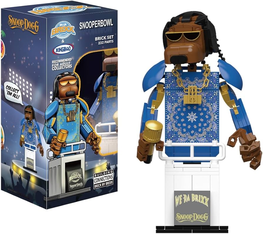 Amazon.co.jp: We Da Brixx Snoop Dogg Doggystyle XB-28010 スヌープ