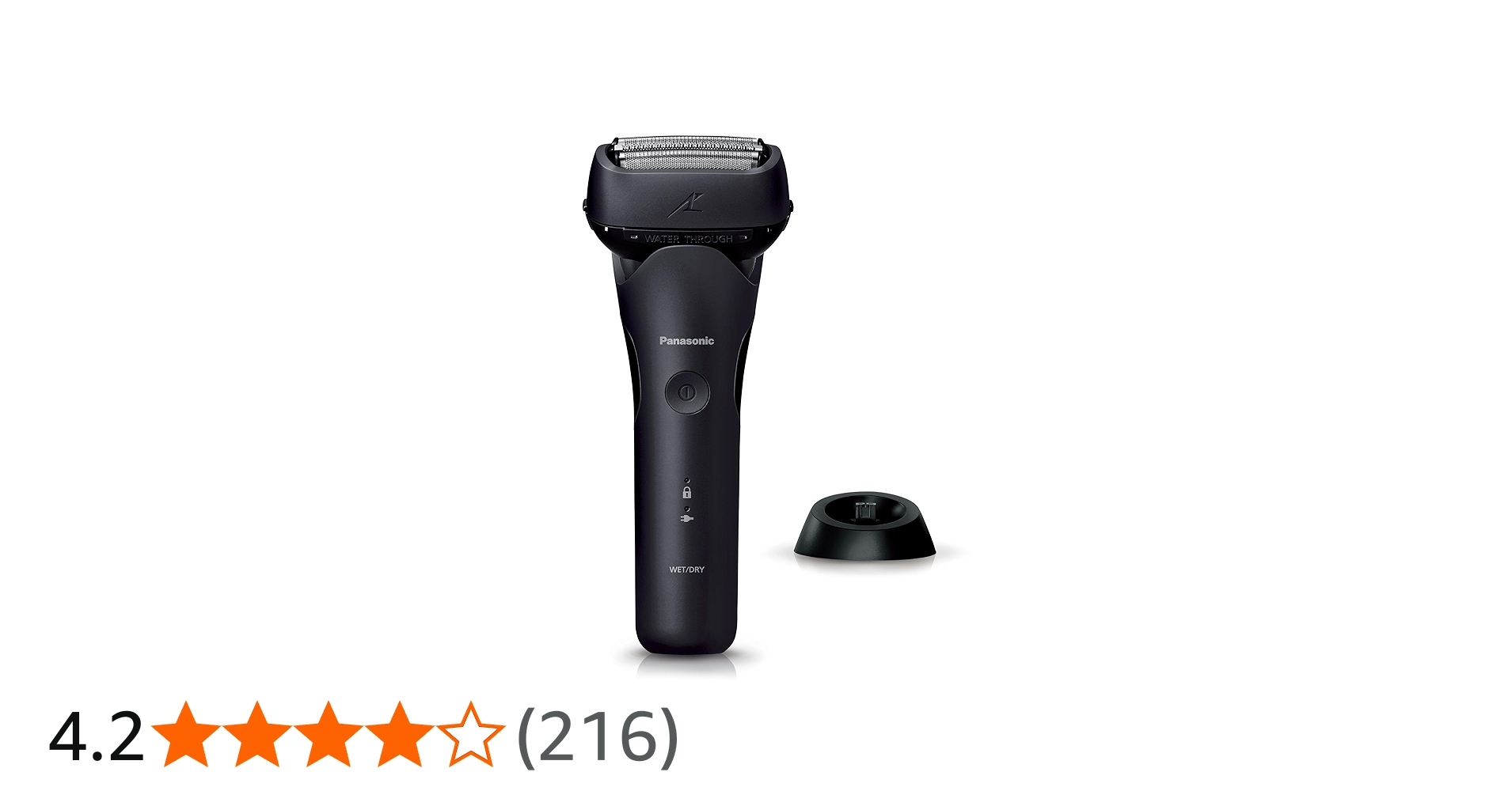 Amazon | パナソニック メンズシェーバー ラムダッシュ 3枚刃 黒 お