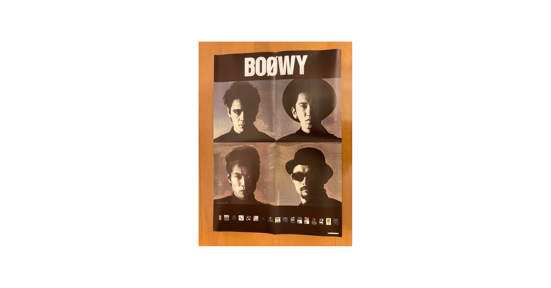 Amazon.co.jp: BOOWY ポスター 氷室京介 布袋寅泰 1枚 : おもちゃ