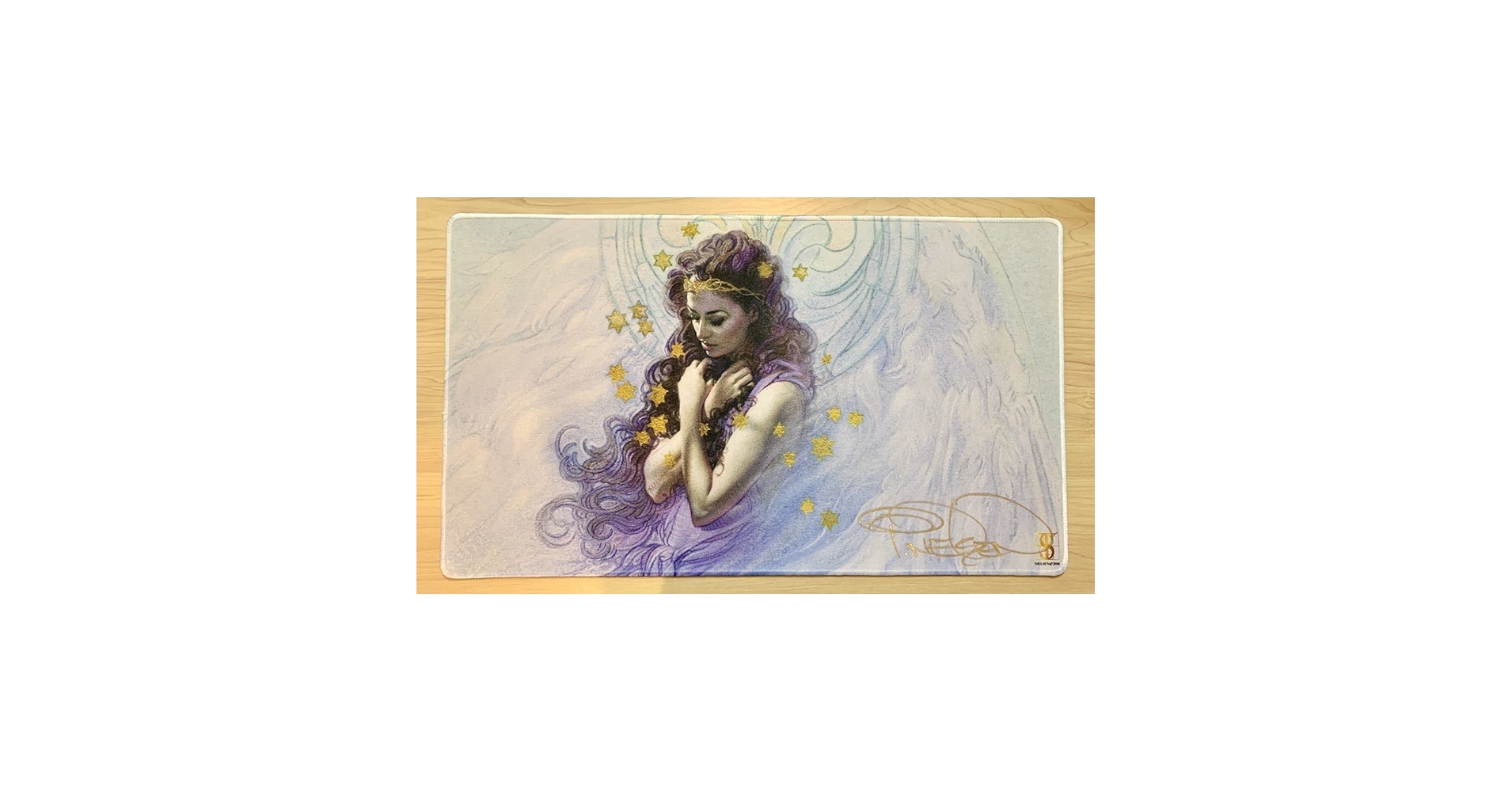 意志の力 プレイマット サイン入り MTG Terese Nielsen 意志の力