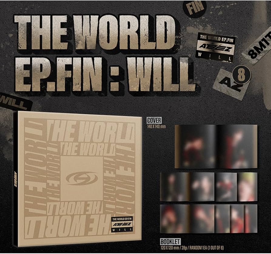 Amazon.com: ATEEZ - The World EP.FIN : Will [Digipak ver.] Album