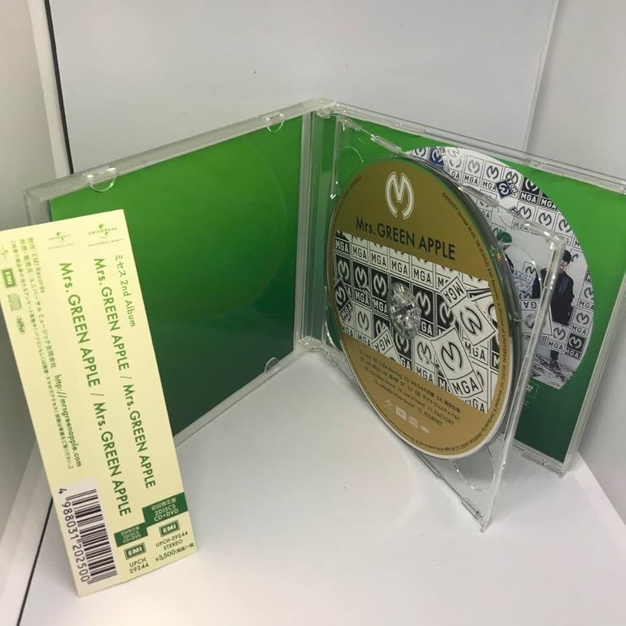 Amazon.co.jp: 帯付Mrs.GREEN APPLE 初回盤 CD+DVD ミセスグリーン