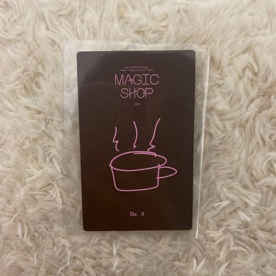 MAGIC SHOP マジックショップ キムテヒョン V トレカ BTS V キム