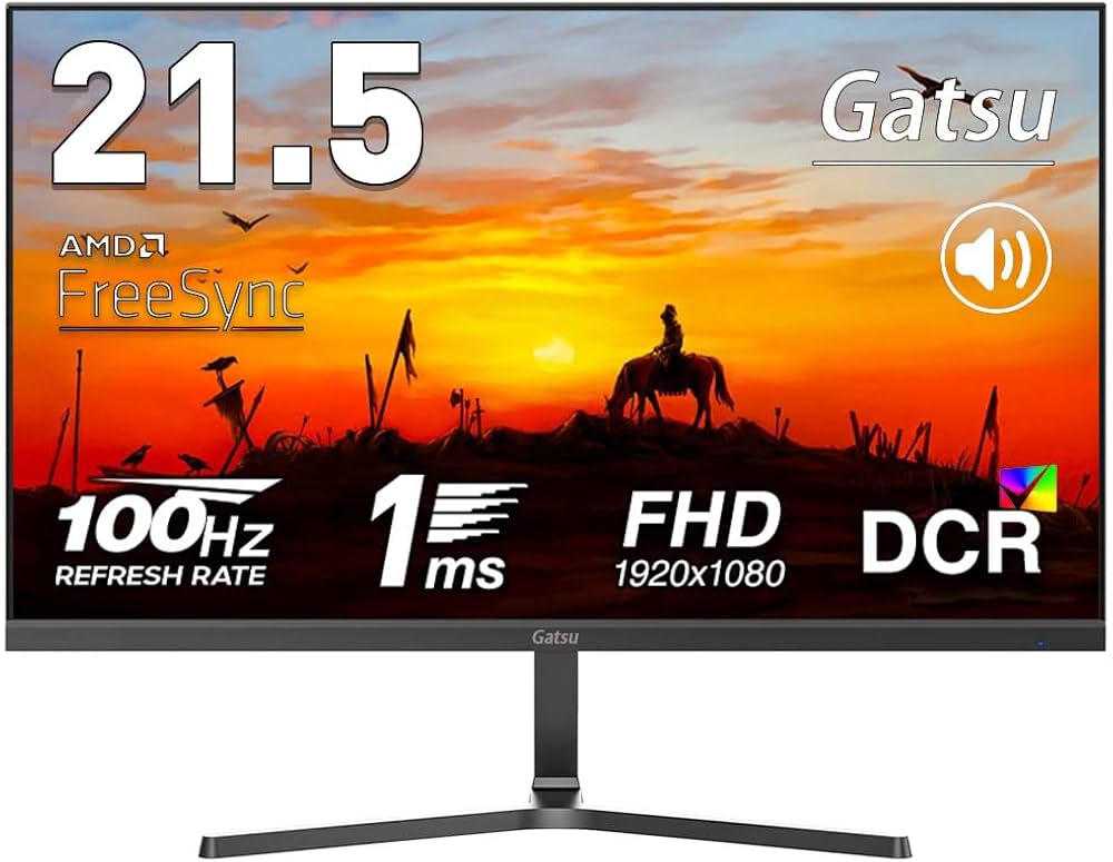 Amazon.co.jp: 【発売セール】Gatsu ゲーミングモニター 21.5インチ