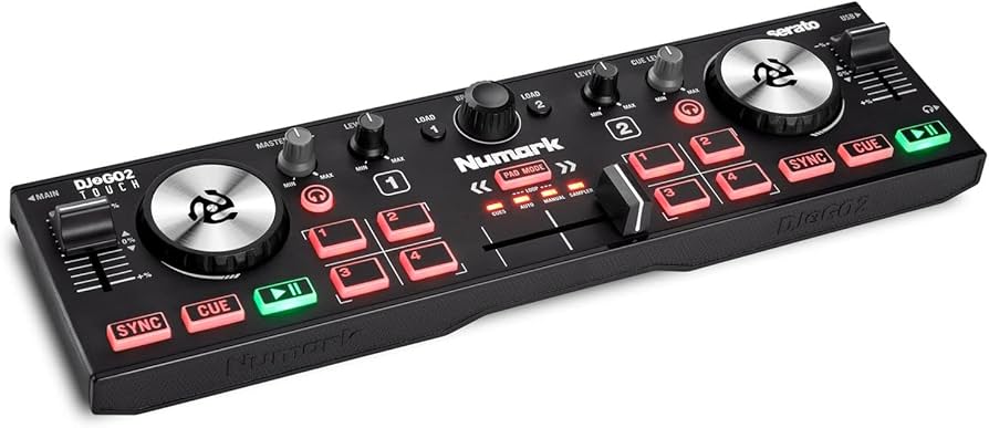 Amazon.co.jp: Numark DJ Controller Portable DJ Equipment USB 2