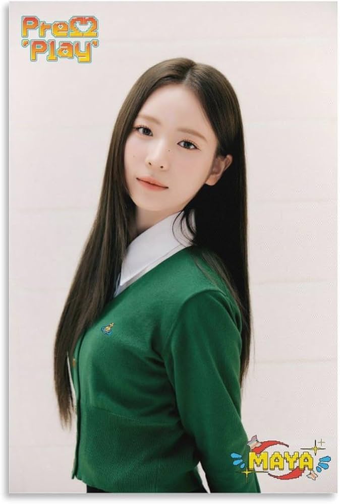 Amazon.co.jp: MAYA マヤ NiziU ニジュー Press Playキャンバス