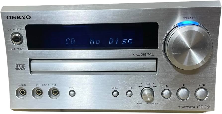Amazon.co.jp: ONKYO CD/FMチューナーアンプ CR-D2(S) : 家電＆カメラ