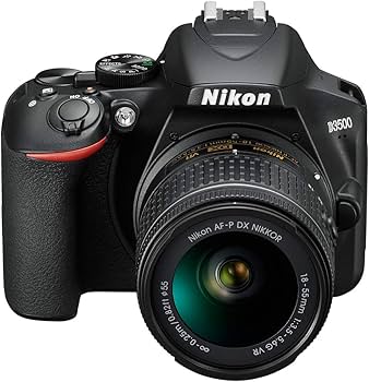 Amazon.com : Nikon D3500 DSLR Camera w/AF-P DX 18-55mm VR and 70