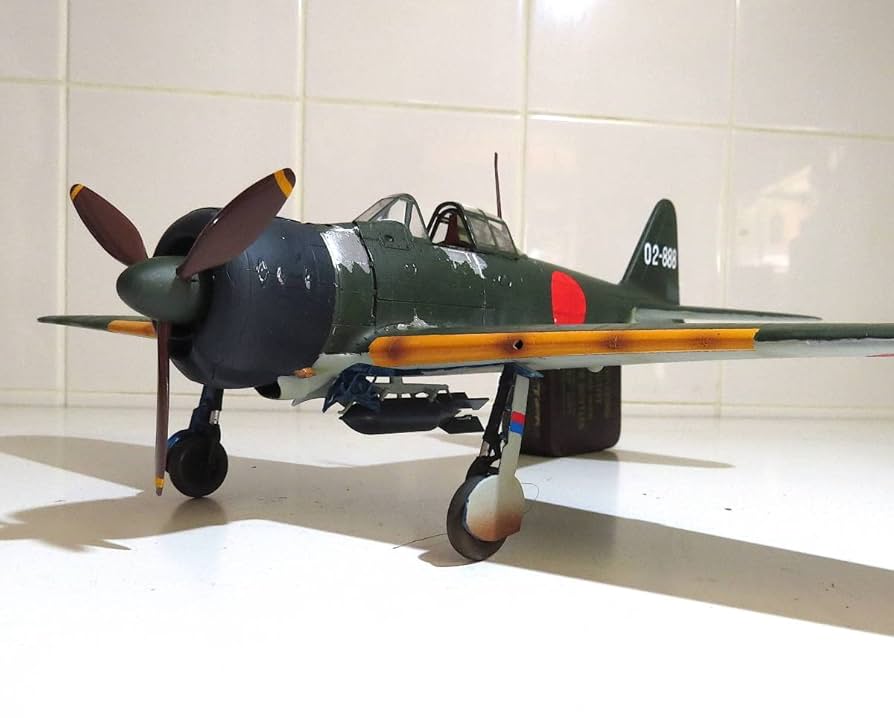 マルシン 1/48 零式艦上戦闘機21型 空母加賀戦闘機 特別塗装仕様