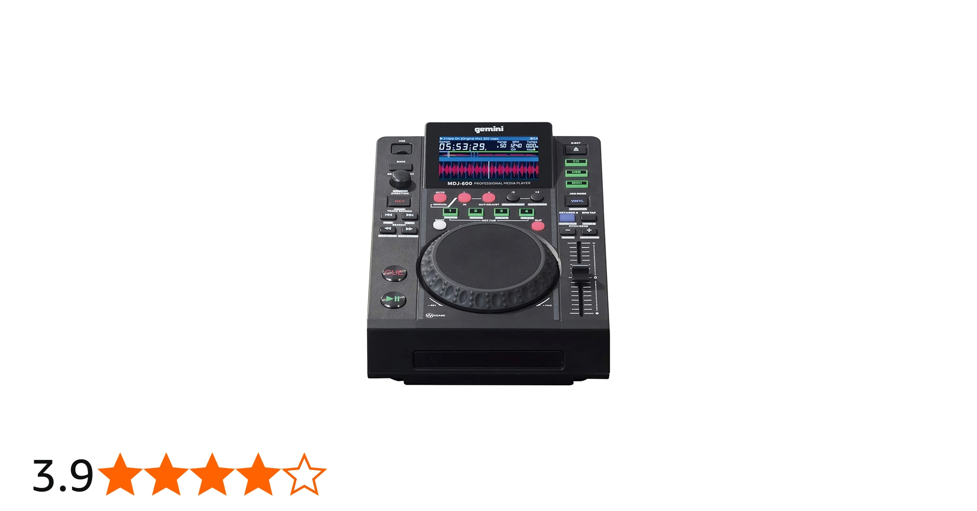 Amazon.co.jp: GEMINI CD/USBメディアプレーヤー MDJ-600【国内正規品