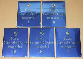 Amazon.co.jp: Fate Grand Order material Ⅰ Ⅱ Ⅲ Ⅳ Ⅴ 5冊セット