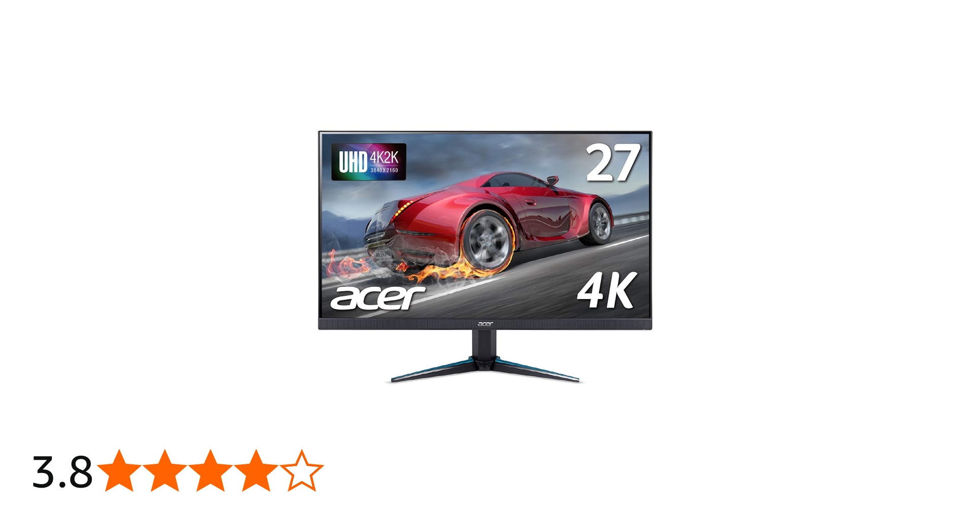 Amazon.co.jp: Acer VG270Kbmiipx Nitro 27-Inch Gaming Monitor 4K