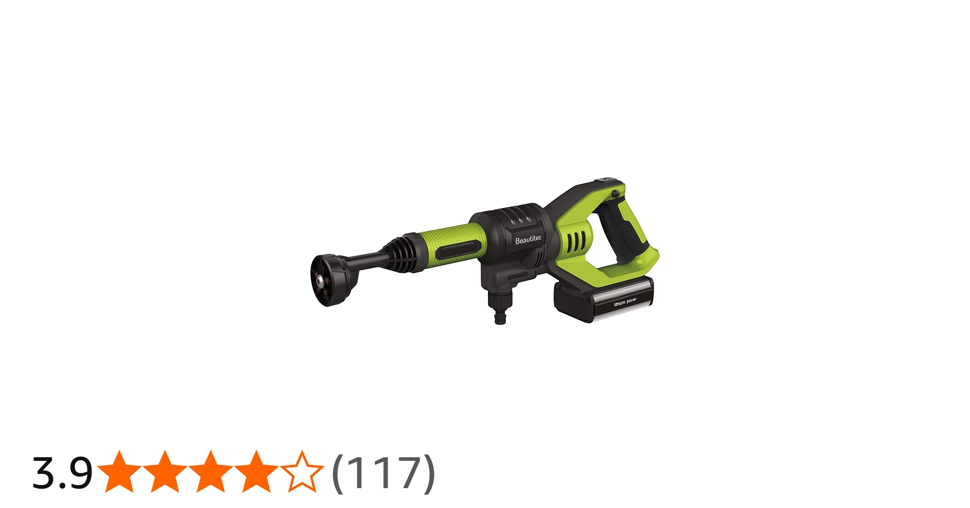 Amazon | Beautitec コードレス洗浄機KB007 (LGN) タンクレス 自吸式