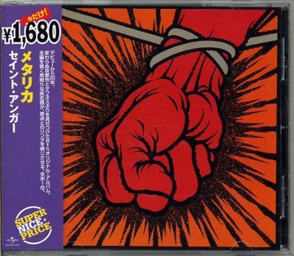 2003年版 LLICA メタリカ 紙ジャケ一式+セイントアンガー メタリカ