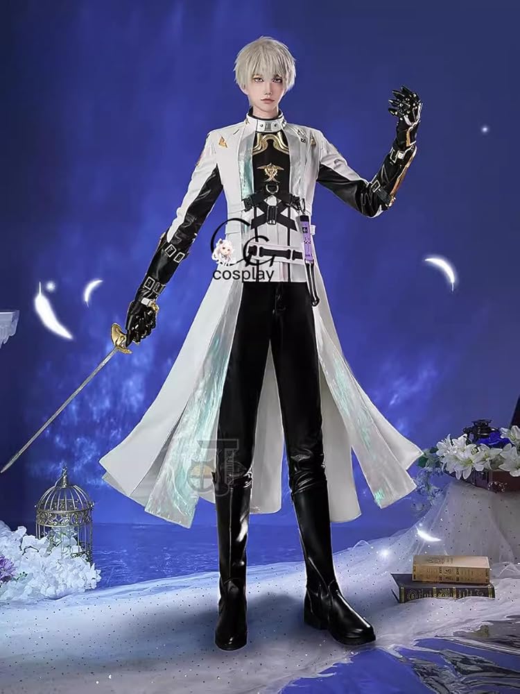 Amazon.co.jp: GGcosplay 恋と深空 セイヤ 追光騎士 暁の旅路 コスプレ