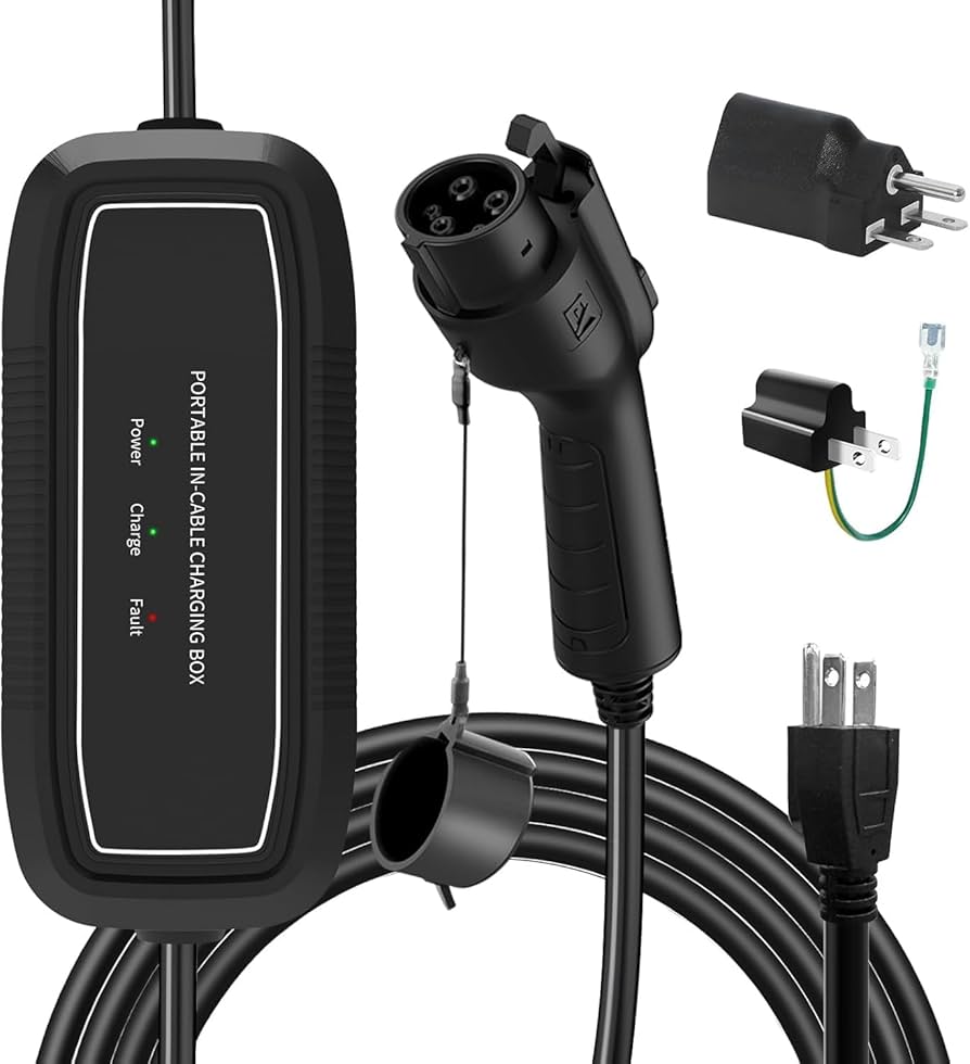 Amazon.co.jp: SubSun EV 充電器 家庭用PHV/EV充電ケーブル 電気自動車