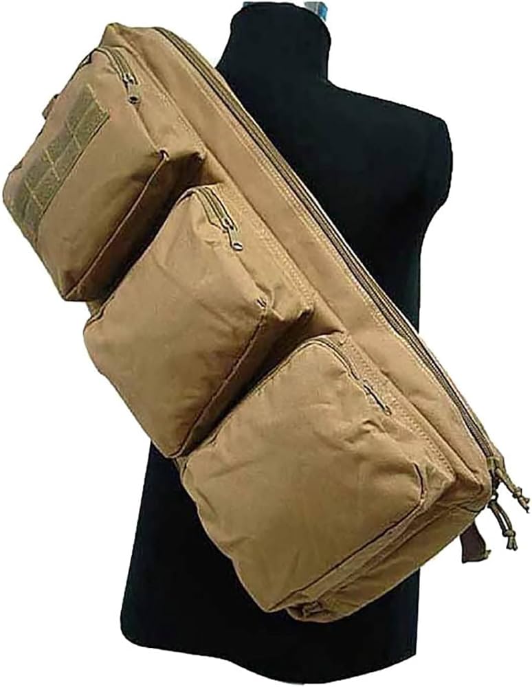 Amazon.co.jp: ガンケースライフルケースガンバッグ60cmタクティカル