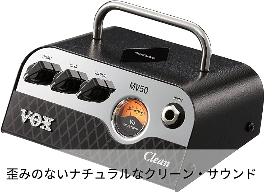 Amazon | VOX Nutube搭載 ギター用 超小型 ヘッドアンプ MV50 Clean