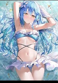 Amazon.co.jp: リンユウ 雪花ラミィ 水着 ラミィ B2 タペストリー