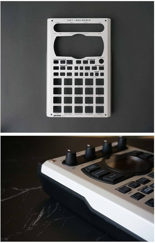 Amazon.co.jp: kuonkustom Roland SP-404 MK II 専用メタルフェイス