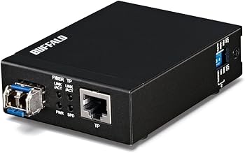 Amazon | BUFFALO Giga対応 光メディアコンバーター マルチモード用 2