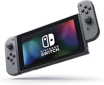 Nintendo Switch Console with Gray Joy-Con (Japanese Version