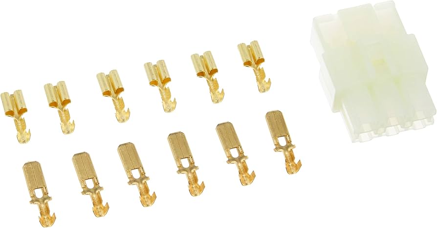 Amazon | デイトナ(Daytona) 250型コネクターセット 6極 コネクター