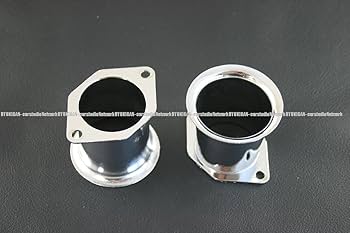 Amazon | キャブレター ファンネル 44パイ クロームメッキ（1set2pcs