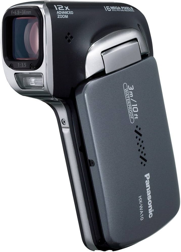 Amazon.co.jp: パナソニック 防水デジタルムービーカメラHX-WA10 サン