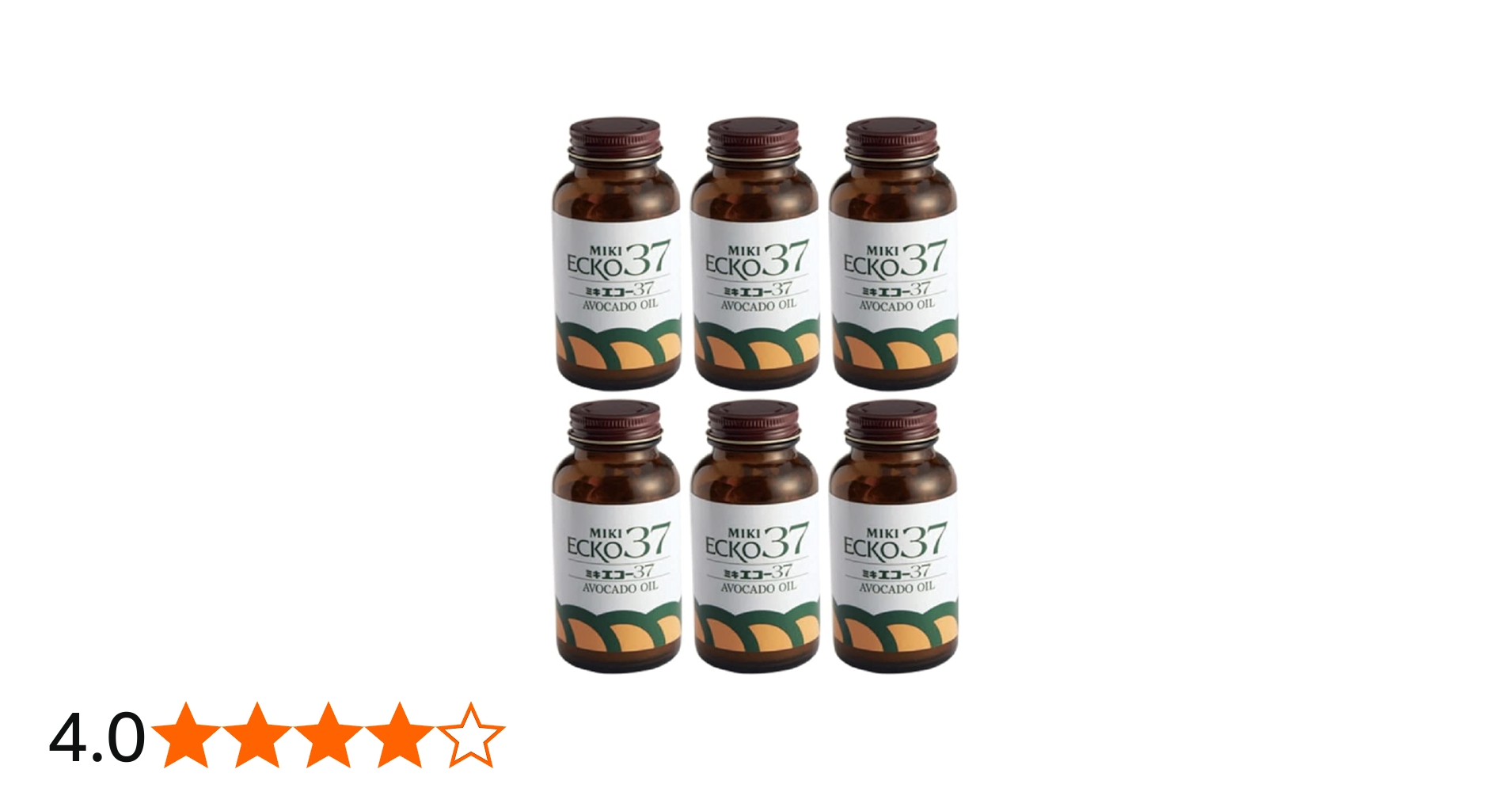 Amazon | 6本セット 健康に役立つ不飽和脂肪酸を含むアボカドオイル