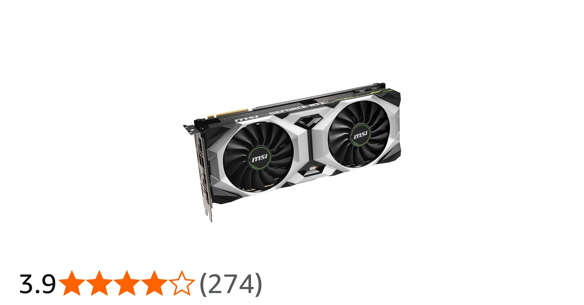 Amazon | MSI GeForce RTX 2080 SUPER VENTUS XS OC グラフィックス