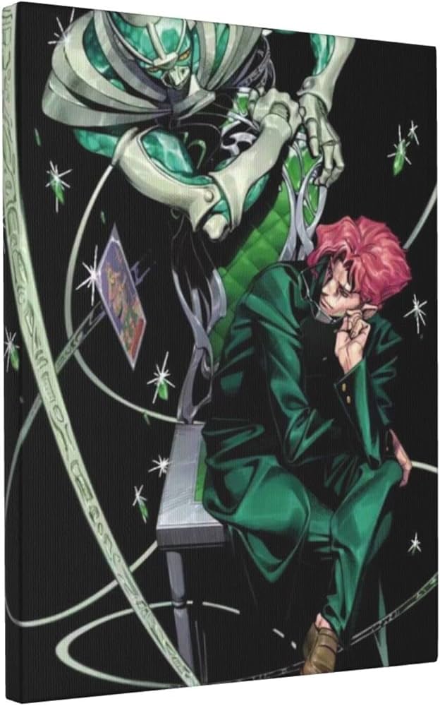 Amazon.co.jp: ジョジョの奇妙な冒険 花京院典明 パネル ポスタシー