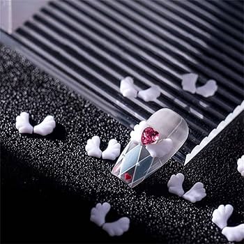 Amazon.co.jp: DUOLEIMI ネイルパーツ 天使の羽 50ペア ネイル