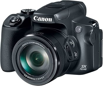 Amazon.com : Canon PowerShot SX70 HS Digital Camera (3071C001) +