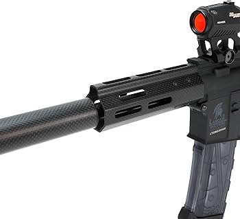 Amazon | [LAYLAX] M4 カーボン ハンドガード 5inch [NITRO.Vo/ニトロ