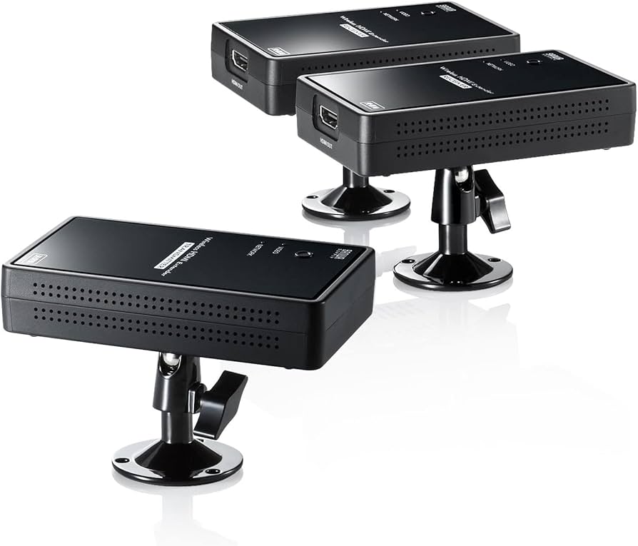 Amazon | サンワサプライ HDMIエクステンダー ワイヤレス 2分配 最大