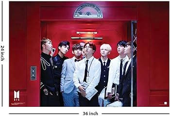 Amazon.com: Scorpio Posters BTS Four Poster Bundle - Dynamite